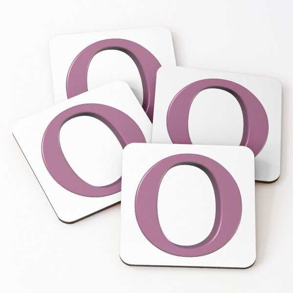 Item preview, The Letter O Dimensional Soft Pink 5748 designed and sold by Art in My Loft.