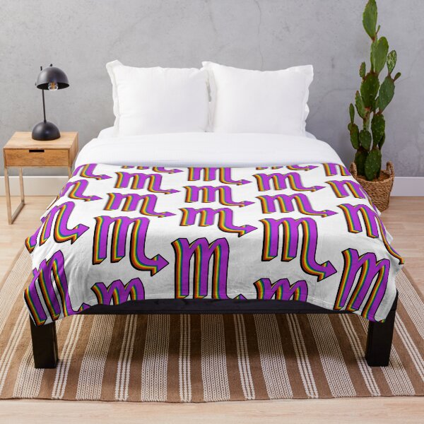 Item preview, zodiac pride: scorpio (rainbow flag) designed and sold by vdoes.