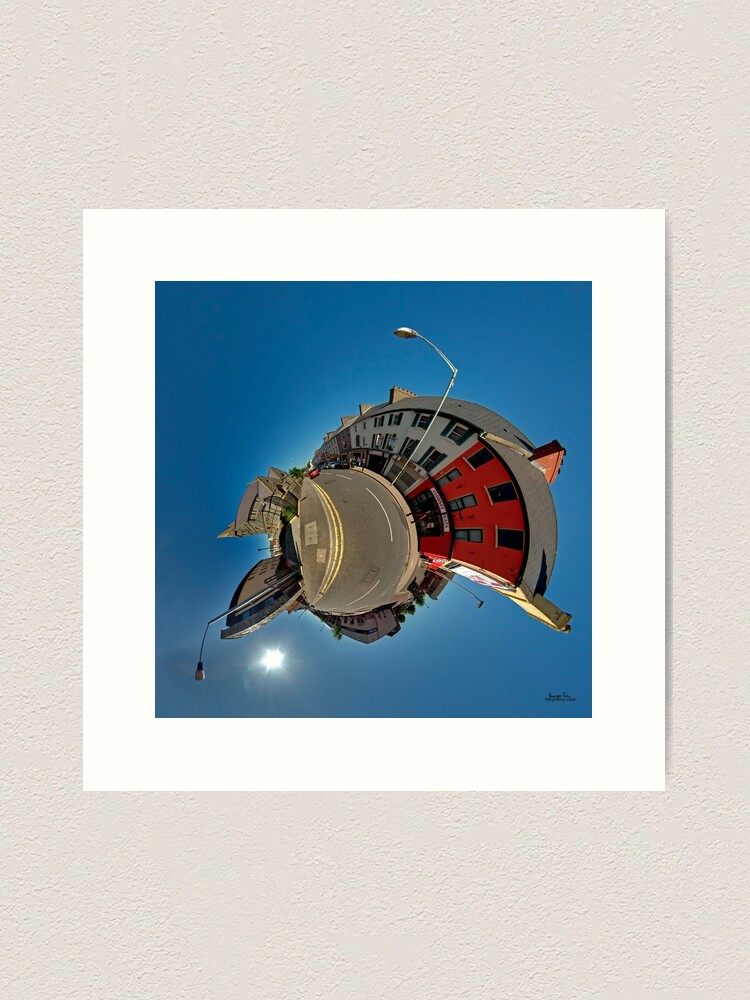 Alternate view of Clooney Meets, Clooney Terrace, Derry Art Print