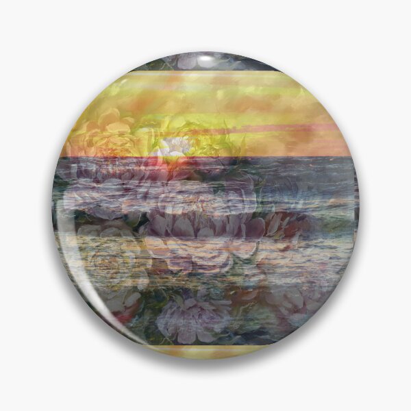 Item preview, Mixed Media: Sunset, seascape and oil painting, photo and painting by Marina Daniluka designed and sold by MariDaniArt.