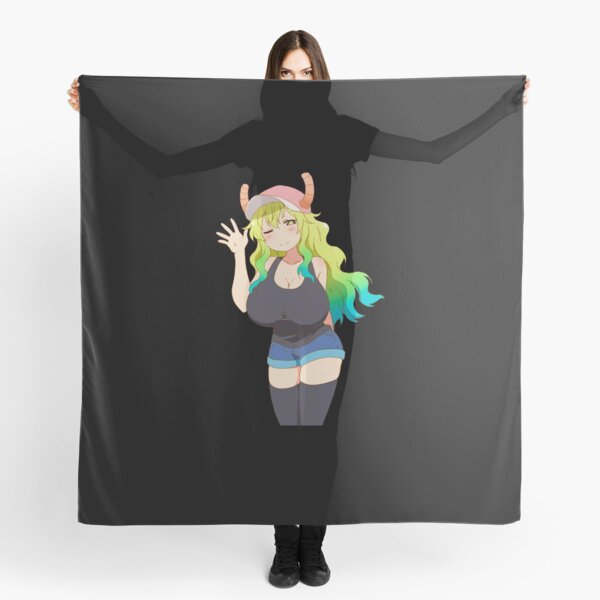 Sexy Lucoa Quetzalcoatl Lewd Boobs Dragon Maid Busty Hentai Ecchi Classic Scarf For Sale By 5495