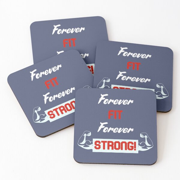 Item preview, Forever fit, forever strong!, Awesome gift for gym lovers!  designed and sold by abdelhak2005.