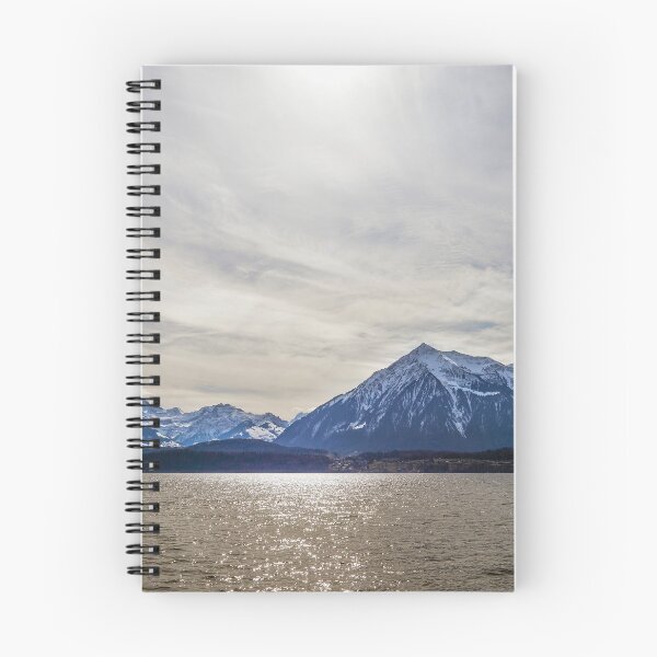 Item preview, Calm place on Thun lake, Switzerland, springtime, natural landscape designed and sold by Alexander Sorokopud.