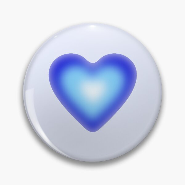 Item preview, Aura heart | blue designed and sold by Lavannya.