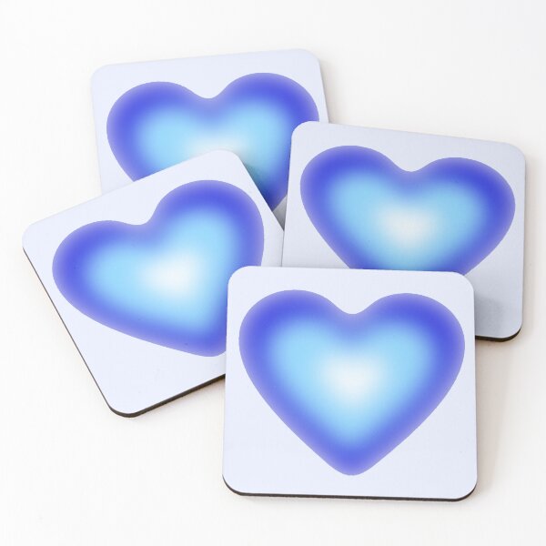 Item preview, Aura heart | blue designed and sold by Lavannya.