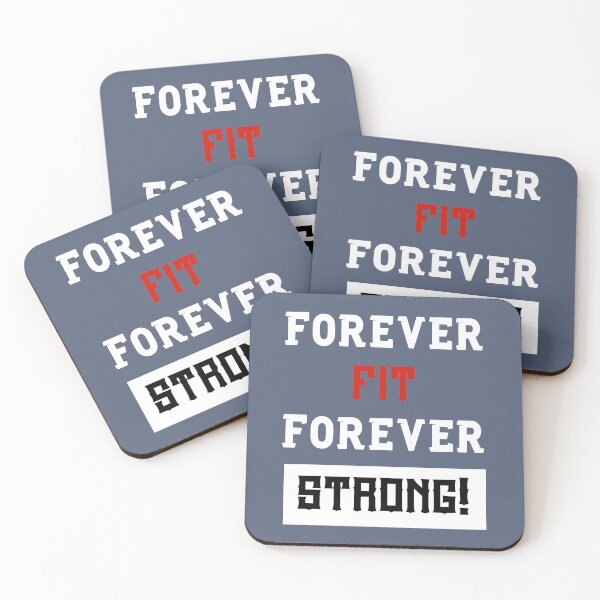Item preview, Forever fit, forever strong!, Awesome gift for gym lovers!  designed and sold by abdelhak2005.