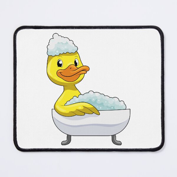 Item preview, Duck at Bathing with Bathtub & Foam designed and sold by Snabdesign84.