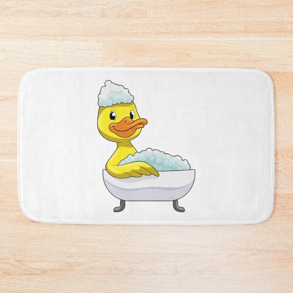 Item preview, Duck at Bathing with Bathtub & Foam designed and sold by Snabdesign84.