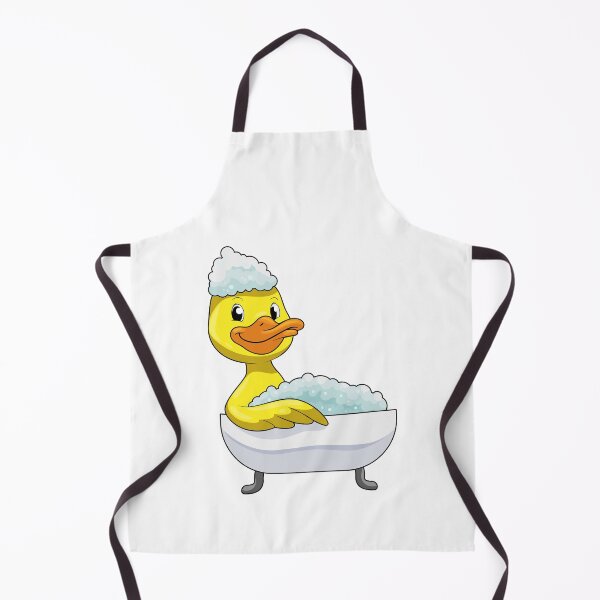 Item preview, Duck at Bathing with Bathtub & Foam designed and sold by Snabdesign84.