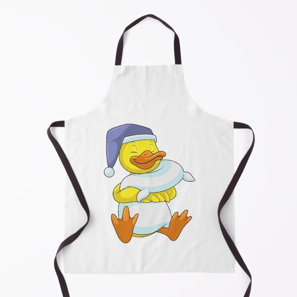 Item preview, Duck at Sleeping with Nightcap designed and sold by Snabdesign84.