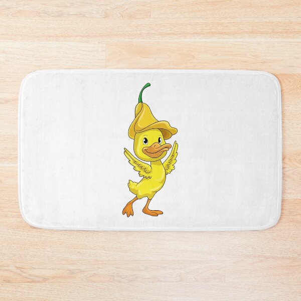 Item preview, Duck with yellow Bell Cap designed and sold by Snabdesign84.