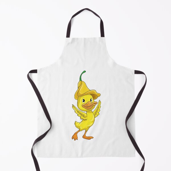 Item preview, Duck with yellow Bell Cap designed and sold by Snabdesign84.