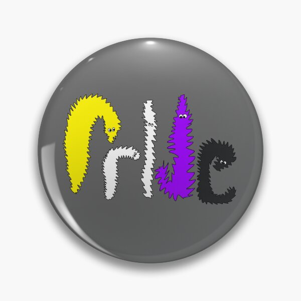 Item preview, nonbinary pride worms  designed and sold by wormwithastring.