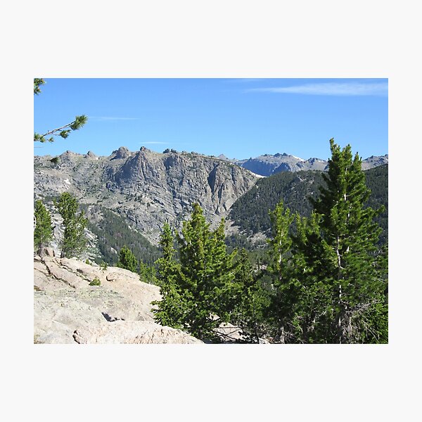 Item preview, Wyoming Mountain View designed and sold by tjbrock2.