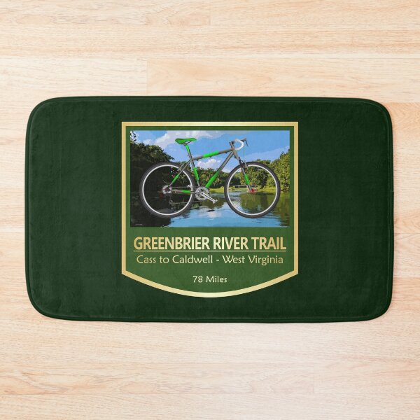 Item preview, Greenbrier River Trail (bike2) designed and sold by curranmorgan.