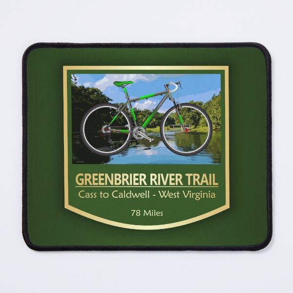 Item preview, Greenbrier River Trail (bike2) designed and sold by curranmorgan.