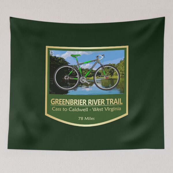 Item preview, Greenbrier River Trail (bike2) designed and sold by curranmorgan.
