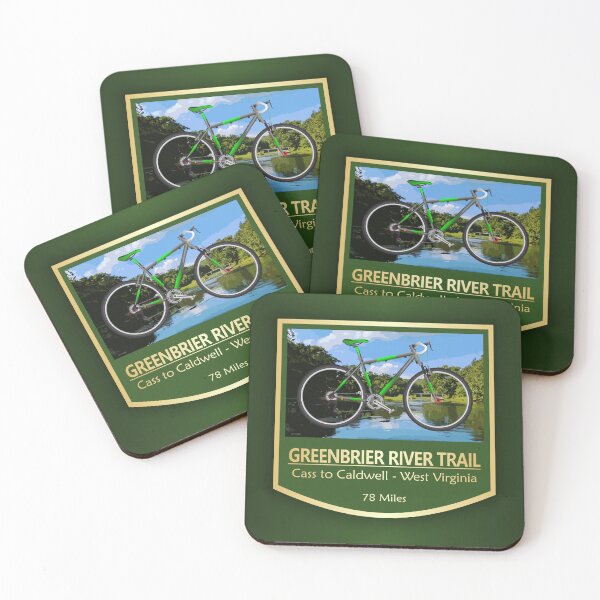 Item preview, Greenbrier River Trail (bike2) designed and sold by curranmorgan.