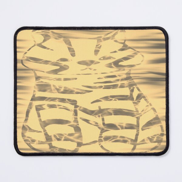 Item preview, Playful Kitten Discovers His Reflection Gold Tone designed and sold by India2022.