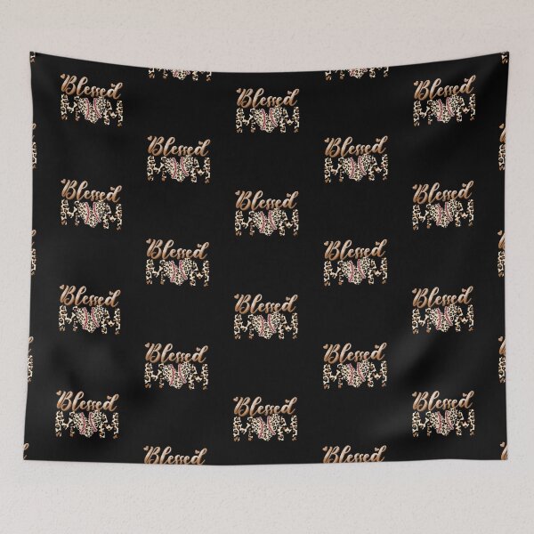 Item preview, Blessed Softball Mom Leopard Skin Heart Fastpitch designed and sold by 99Fastpitch.