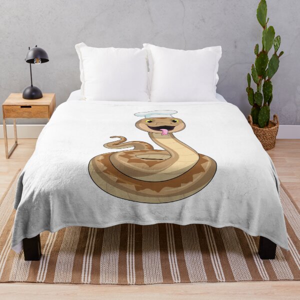 Item preview, Snake as Cook with Chef hat designed and sold by Snabdesign84.