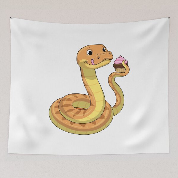 Item preview, Snake with Muffin designed and sold by Snabdesign84.