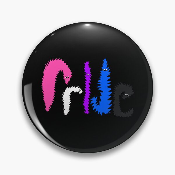 Item preview, genderfluid worms pride designed and sold by wormwithastring.