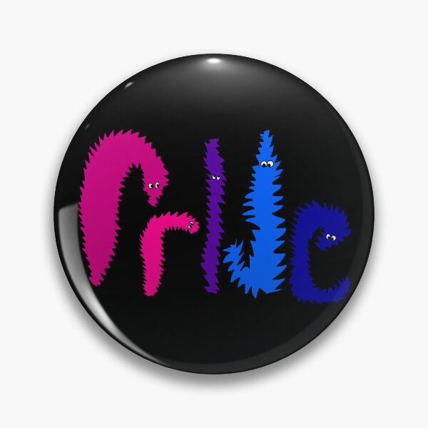 Item preview, bi pride worms 2 designed and sold by wormwithastring.