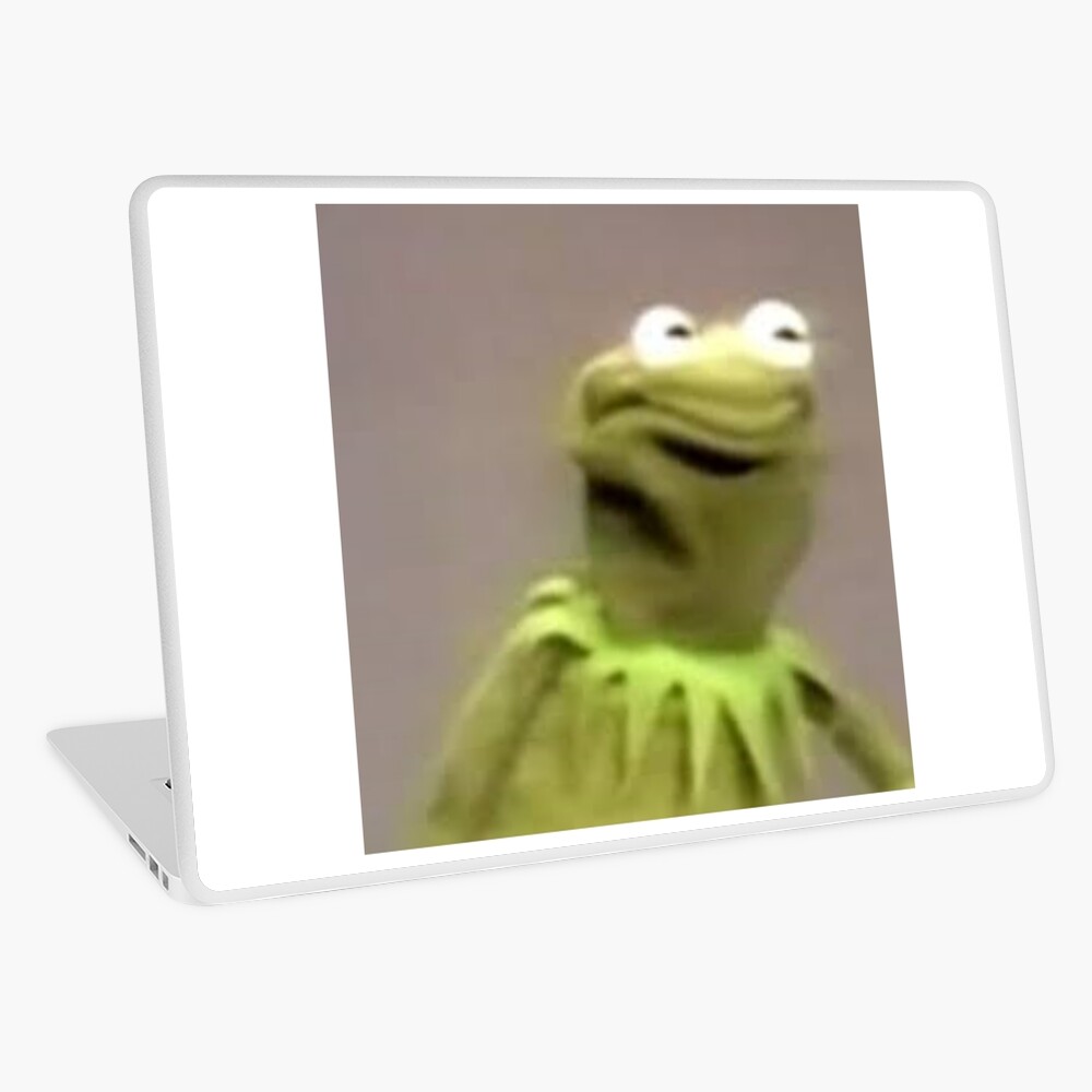 Kermit The Frog Laptop Skin By Mrspooder Redbubble - kermittefrog roblox
