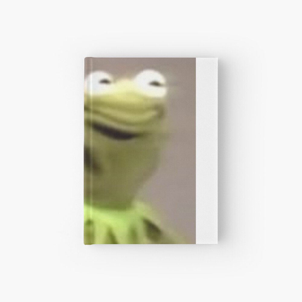 Kermit The Frog Hardcover Journal By Mrspooder Redbubble - frog face roblox