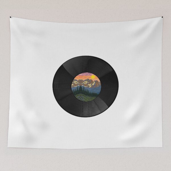 Item preview, Sunset Records designed and sold by NINUNO.
