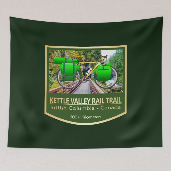 Item preview, Kettle Valley Rail Trail (bike2) designed and sold by curranmorgan.