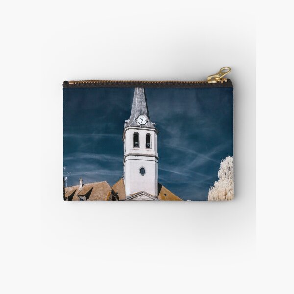 Item preview, Editorial: 30th March 2017: Ville, France. Infrared view of village street designed and sold by Alexander Sorokopud.