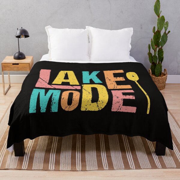 Item preview, Lake Mode Boat Travel, Lake Trip Vacation Summer Lake Life designed and sold by Dream-bubble.
