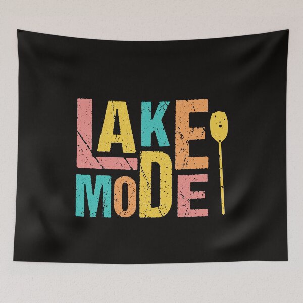 Item preview, Lake Mode Boat Travel, Lake Trip Vacation Summer Lake Life designed and sold by Dream-bubble.