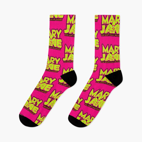 Artikelvorschau, Verrückte Blätter - Mary Jane Pink entworfen und verkauft von Wacky-Leafs.