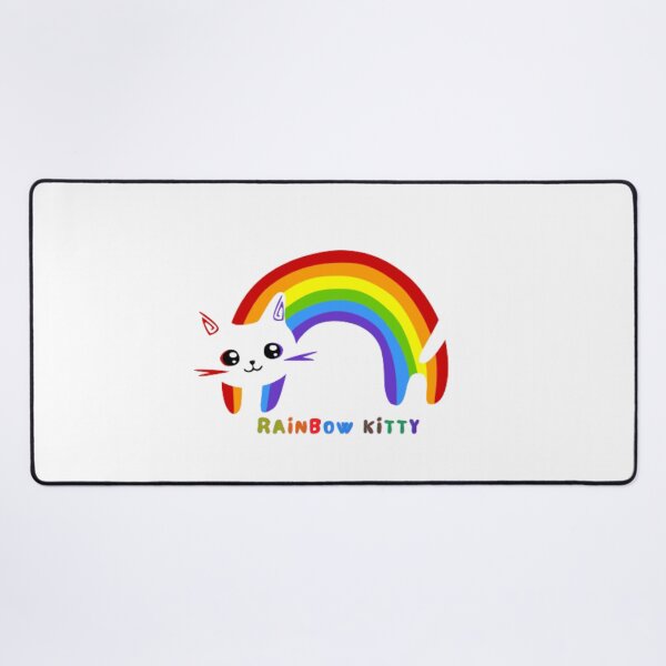 Aperçu de l'œuvre Rainbow Kitty créée et vendue par Benlaniboutique.