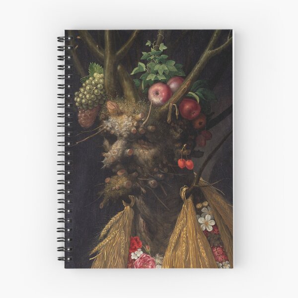Item preview, Four Seasons in One Head | Giuseppe Arcimboldo | 1590 Renaissance Fruit Head Portrait designed and sold by CJET.