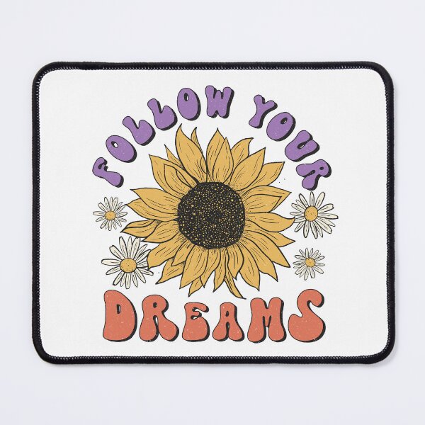 Item preview, Follow Your Dreams Retro Vintage 80s 70's Hippie Designs designed and sold by Beautiful Habits.