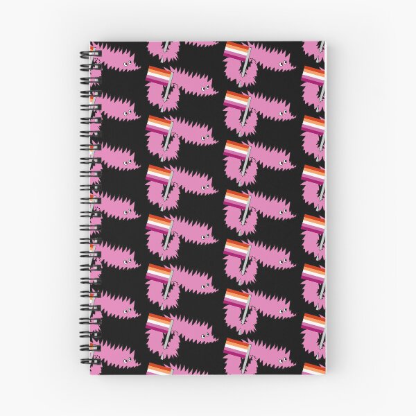 Item preview, worm with lesbian flag designed and sold by wormwithastring.
