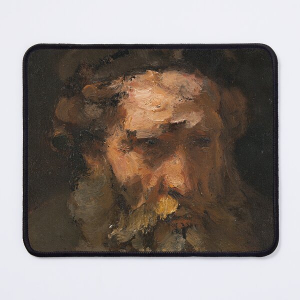 Item preview, Head of Saint Matthew | Rembrandt Workshop | 1660 Renaissance Gospel Biblical Art designed and sold by CJET.