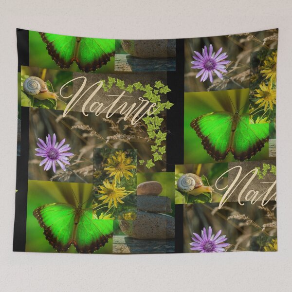 Item preview, Nature Colorful Digital Photography Collage Design designed and sold by EarthArtDesigns.