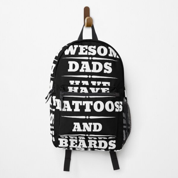 Item preview,  AWESOME DADS HAVE TATTOOS AND BEARDS designed and sold by Affyboss6.
