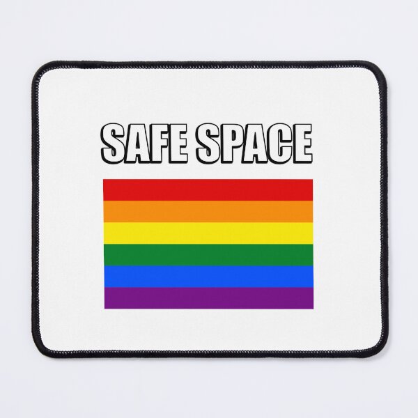 Item preview, LGBTQ Safe Space - Rainbow Flag designed and sold by Inspirationmotivation.