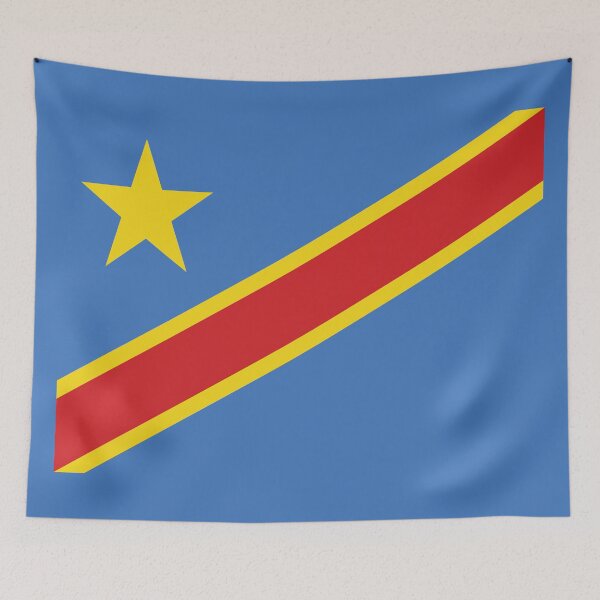 Item preview, Democratic Republic of Congo Flag designed and sold by shirtsonshirts.
