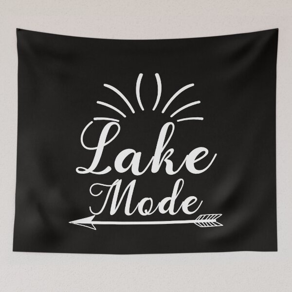 Item preview,  Lake Mode Boat Travel, Lake Trip Vacation Summer Lake Life designed and sold by Dream-bubble.