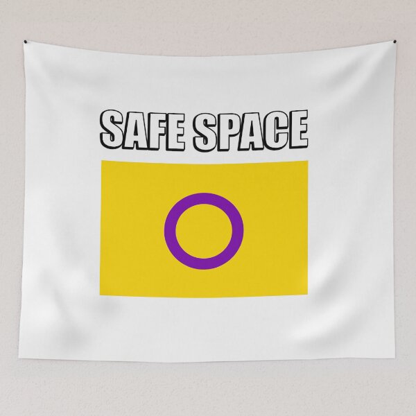 Item preview, Intersex Safe Space designed and sold by Inspirationmotivation.