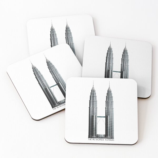 Item preview, The Petronas Towers by César Pelli designed and sold by amuseXpress.