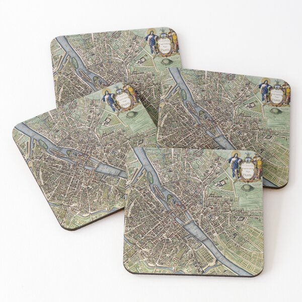 Item preview, Plan De Paris Old Map designed and sold by RiciPaneto.