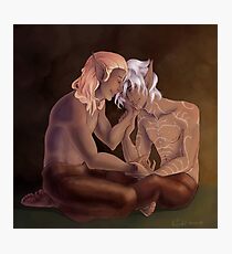 Tender Elves Photographic Print